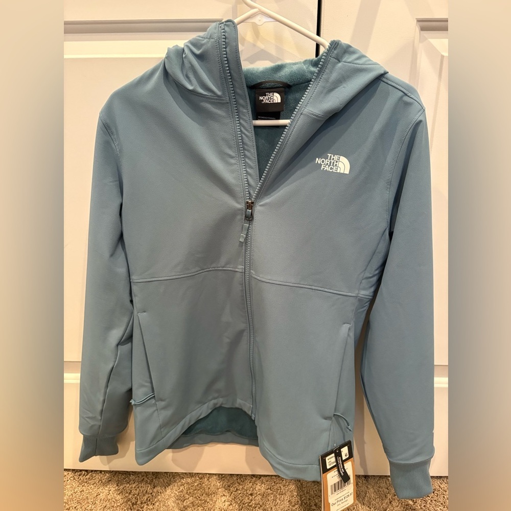 The North Face Women's Shelbe Raschel Hoodie Algae Blue